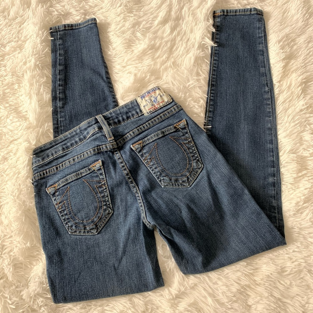 EUC True Religion stretch skinny jeans
